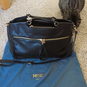Hobo black laptop bag